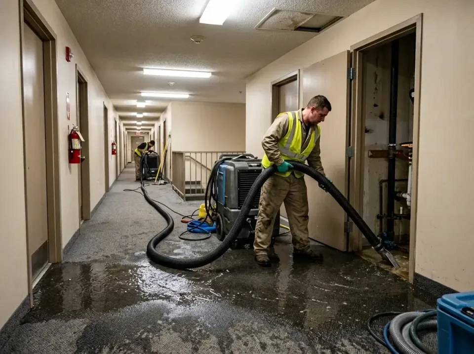 multi-unit-apartment-hallway-f-005 — frequently asked questions, Emergency Burst Pipe Water Extraction & Removal in Palos Hi…